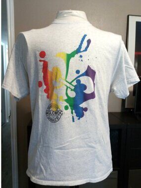 XL Collectible LGBT Souvenir Tee: 25th Anniversary IAGLCWDC Country Dance Event